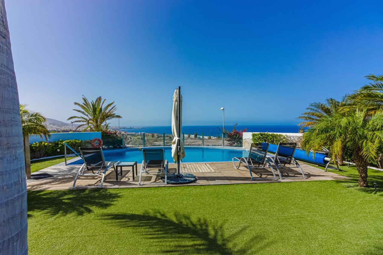 Villa Eleonora, Luxury Villa With Heated Pool Ocean View In Adeje, Tenerife 아데제 외부 사진