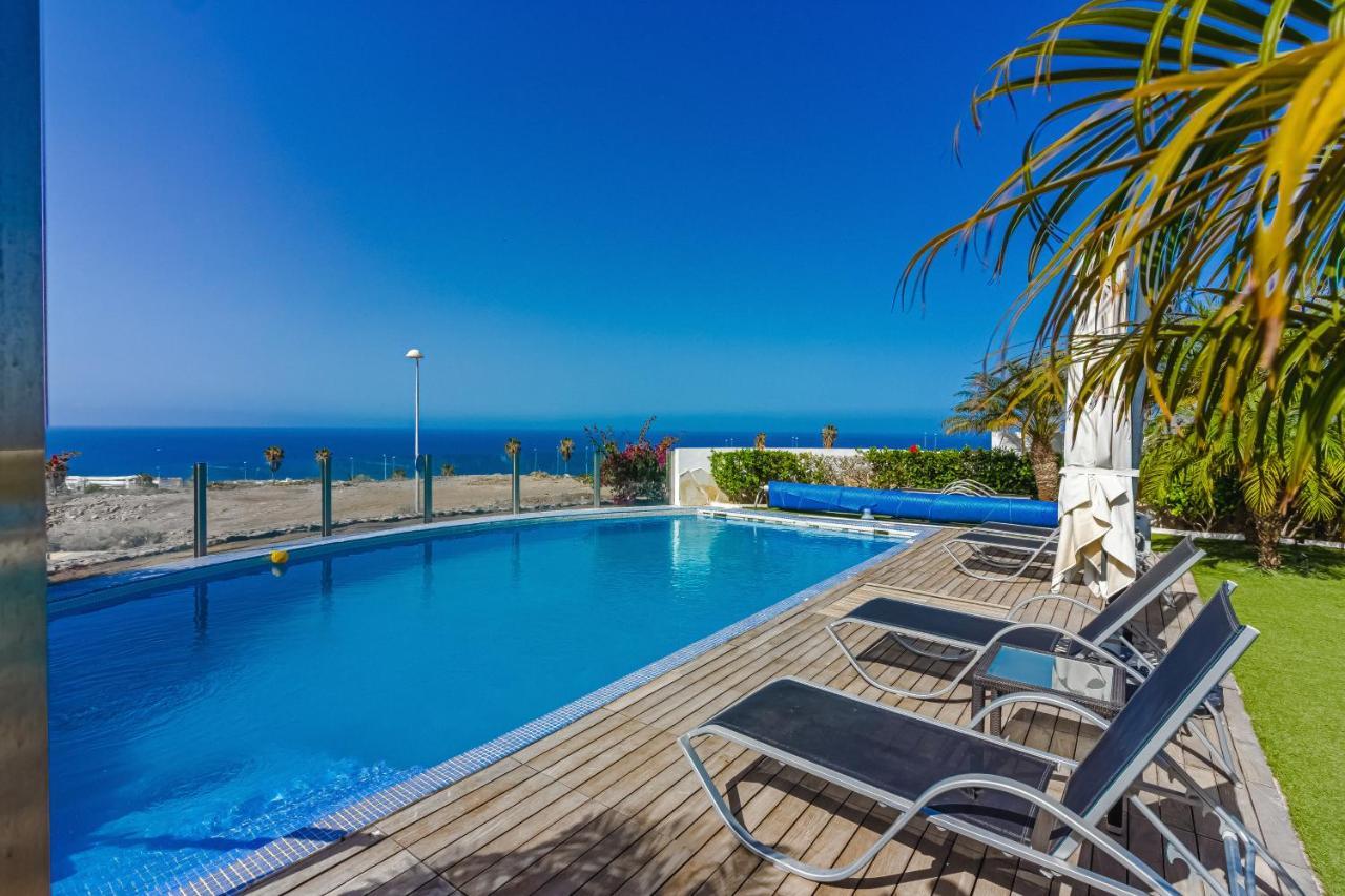 Villa Eleonora, Luxury Villa With Heated Pool Ocean View In Adeje, Tenerife 아데제 외부 사진